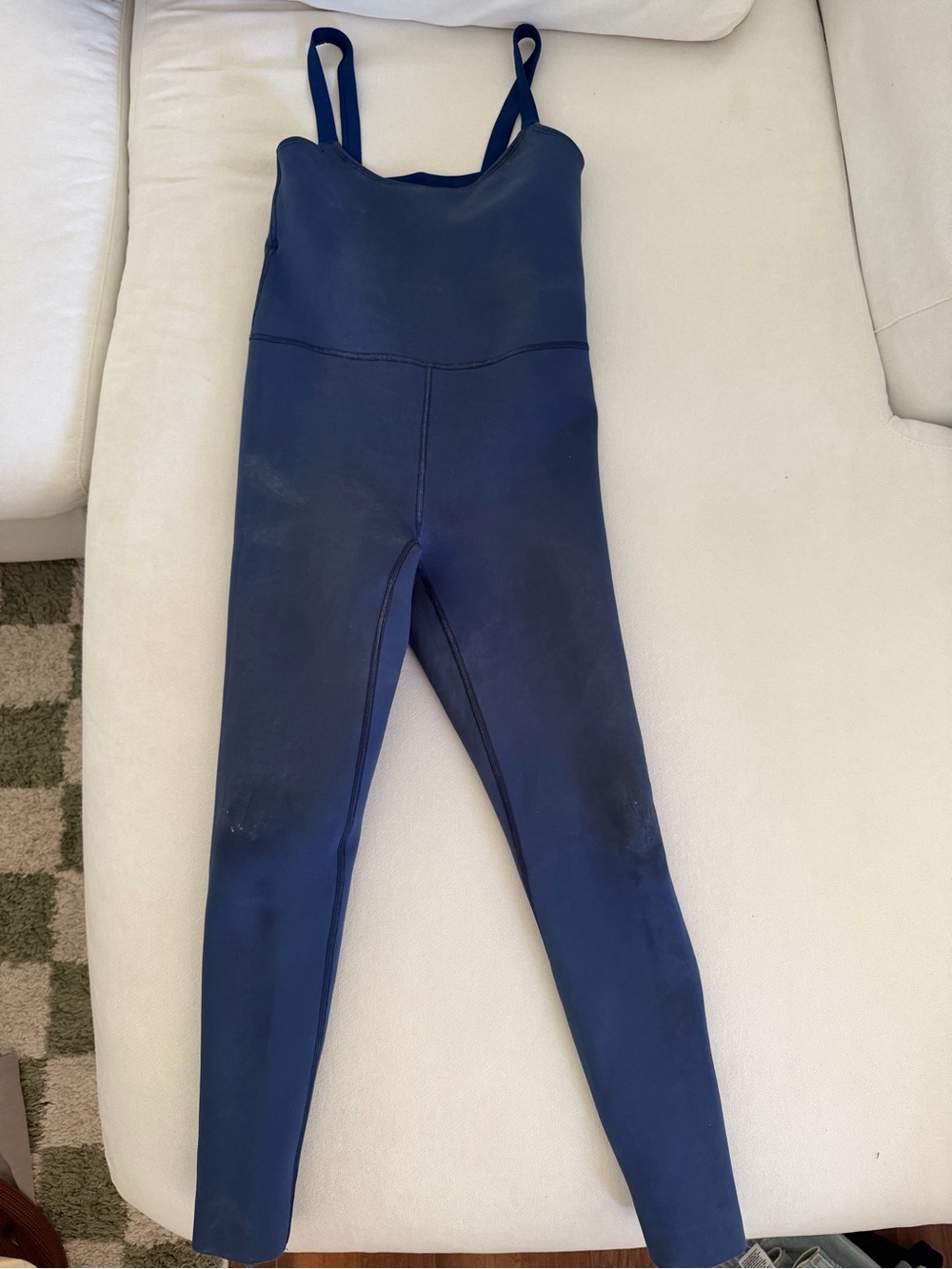 Seea Women's Navy Blue Full-Length Wetsuit Romper